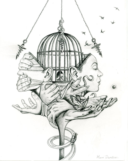 The Self In Transition - Print